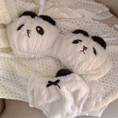 Panda Plush Lounge Set
