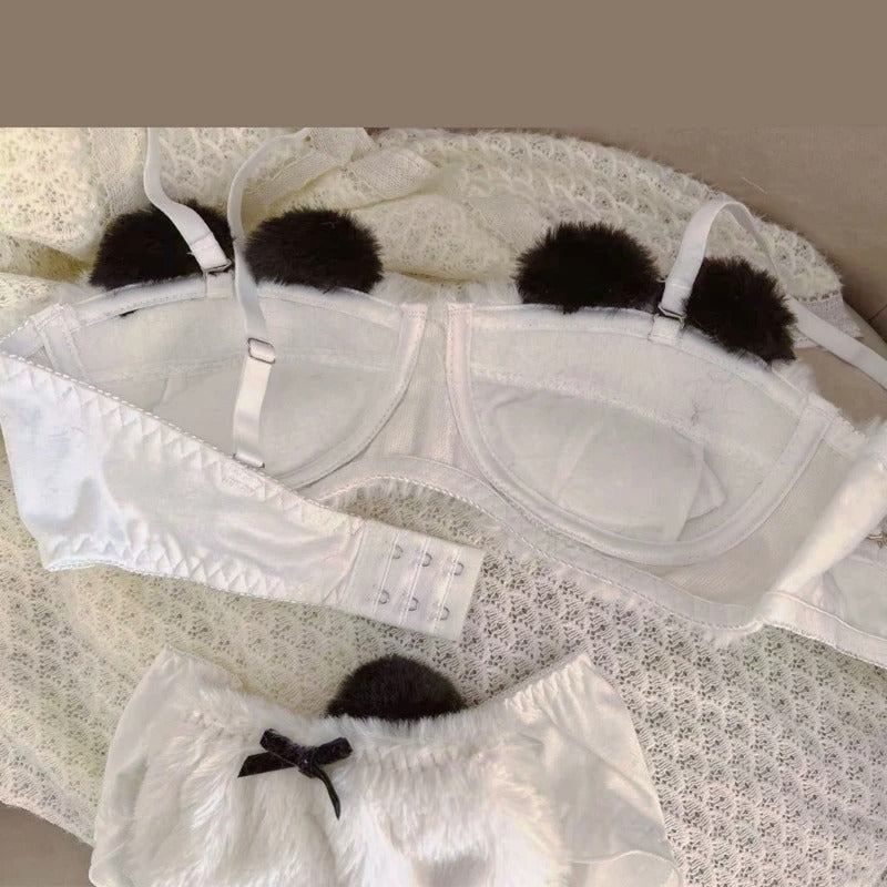 Panda Plush Lounge Set