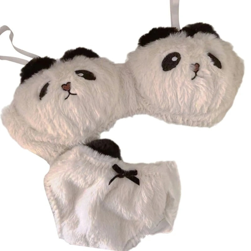 Panda Plush Lounge Set